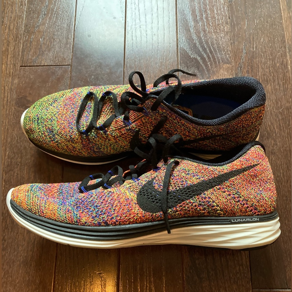 Nike Lunar 3 Flyknits - Mens multi sz12